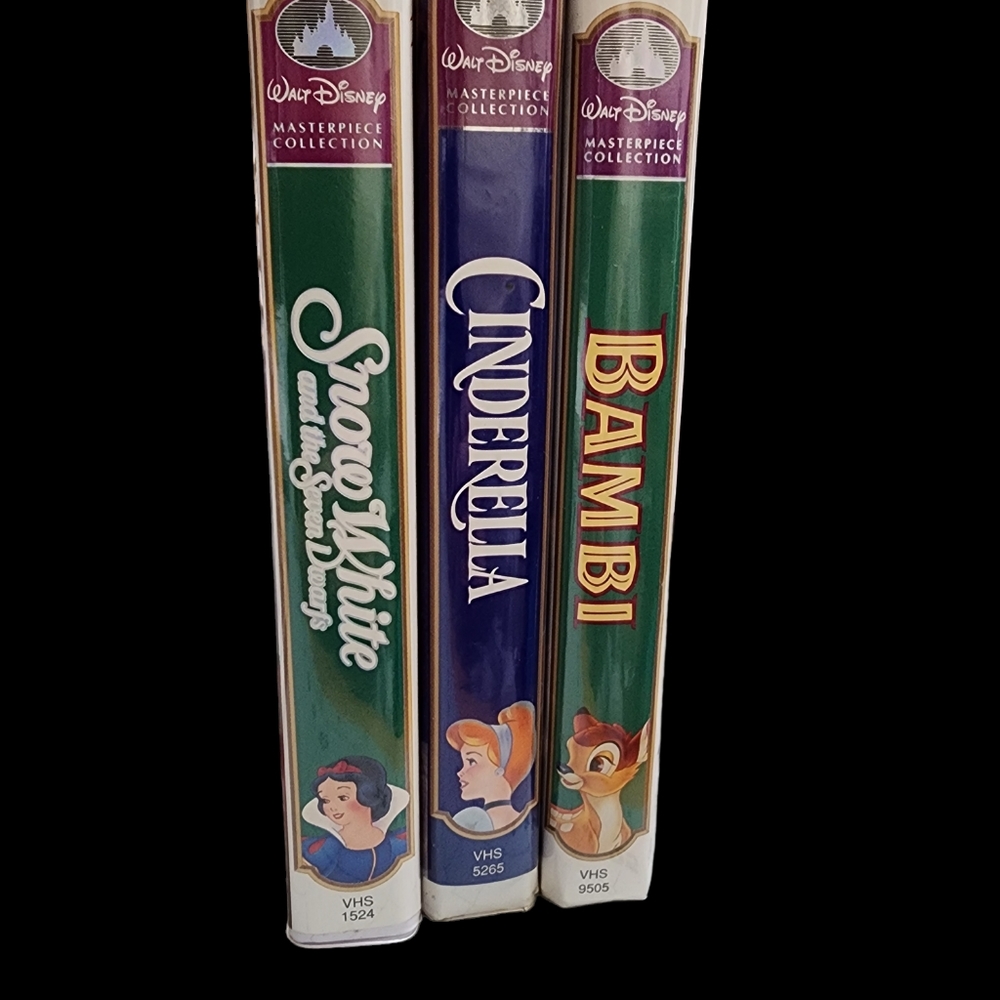 Vintage 3 Disney masterpiece collection classics VHS tapes - Picture 2 of 8